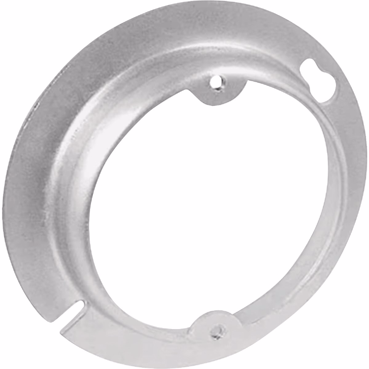 Southwire 1/2 In. x 4 In. Open Round Steel Raised Cover