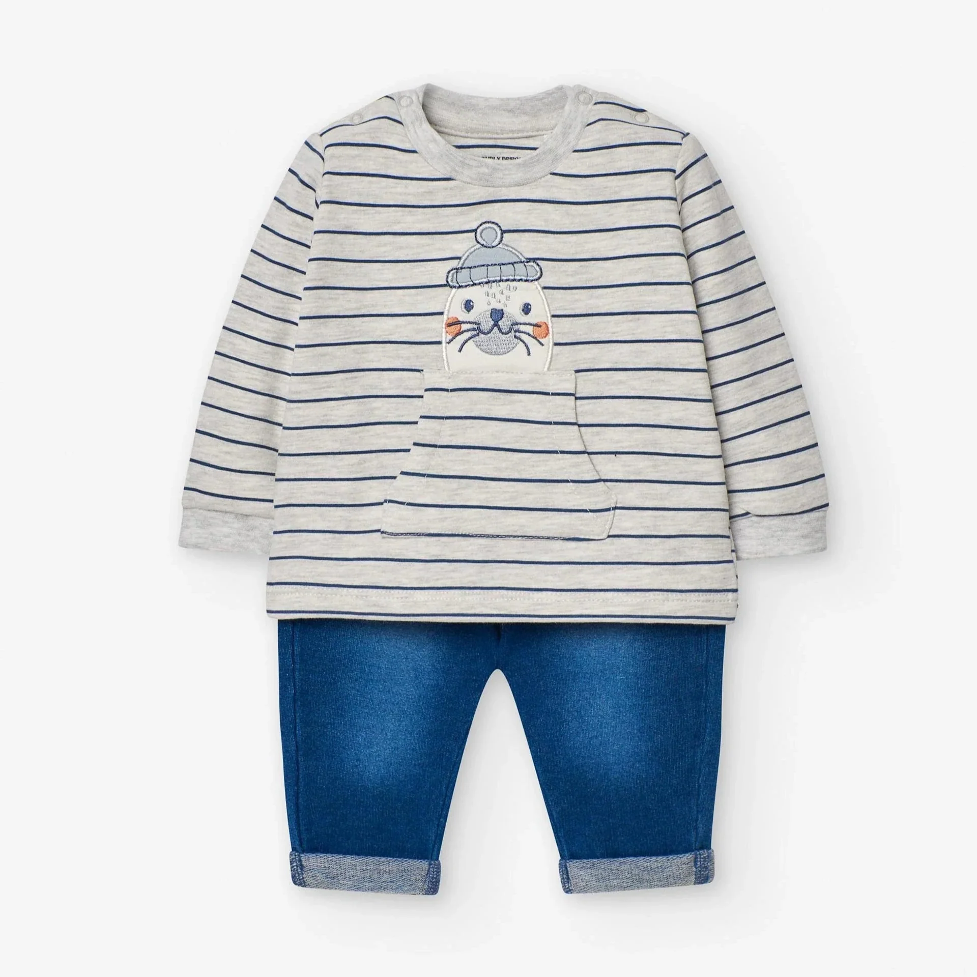 Losan Baby NORWAY Sweatshirt + Trousers Set – Newborn
