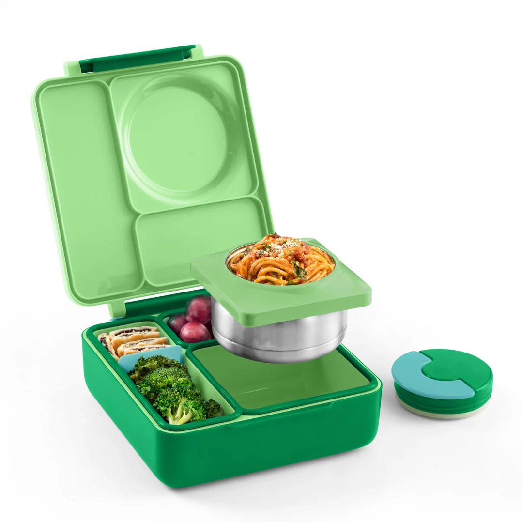 OmieBox Lunch Box – Apple Green 3-7Y