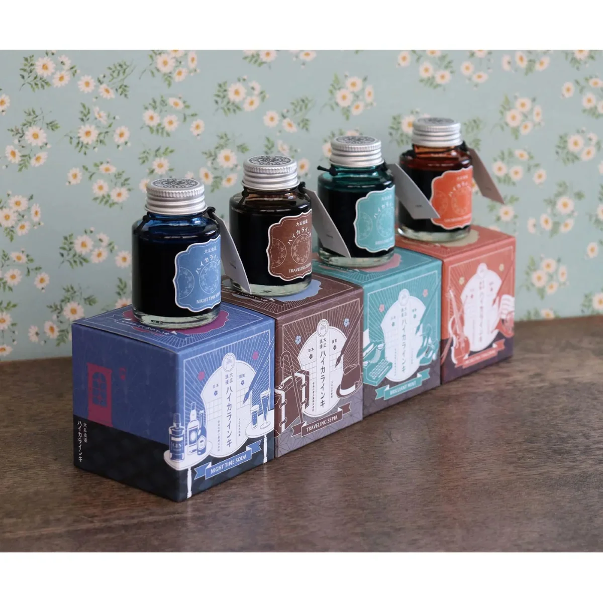 Teranishi Guitar Taisho Roman Haikara Fountain Pen Ink