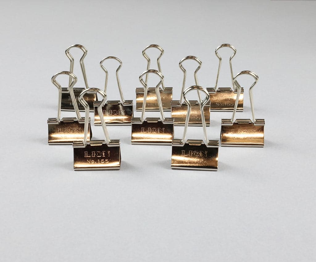 Lion Binder Clips No.155N – Box of 10