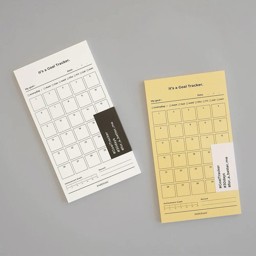 Paperian Goal Tracker 30 Days
