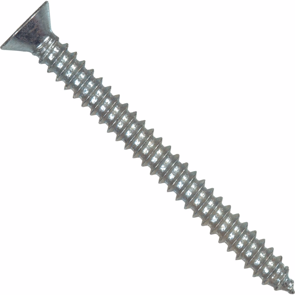 Hillman #12 x 3 In. Phillips Flat Head Zinc Sheet Metal Screw (100-Count)