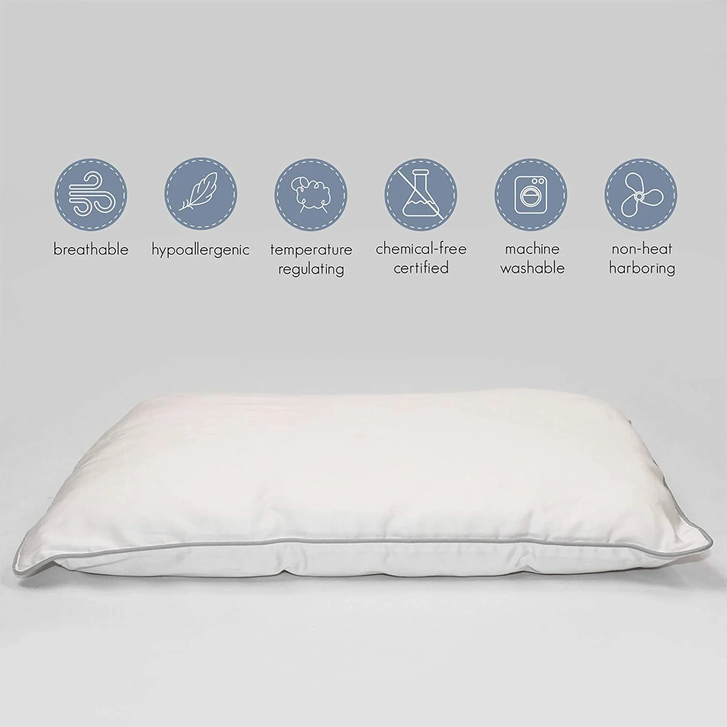 Woolino Wool All Natural Kids Toddler Pillow 14″x19″