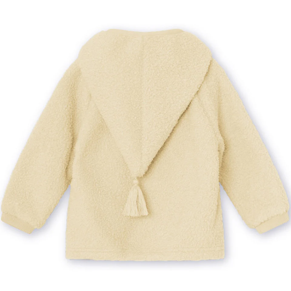 MINI A TURE Baby MATLIFF Teddyfleece Jacket – Boulder Sand