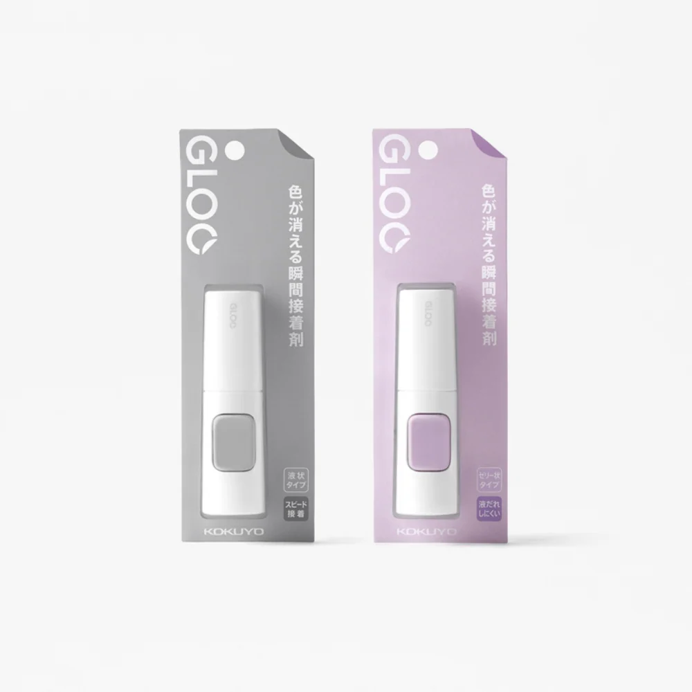 Kokuyo GLOO Instant Glue [Liquid and Gel]