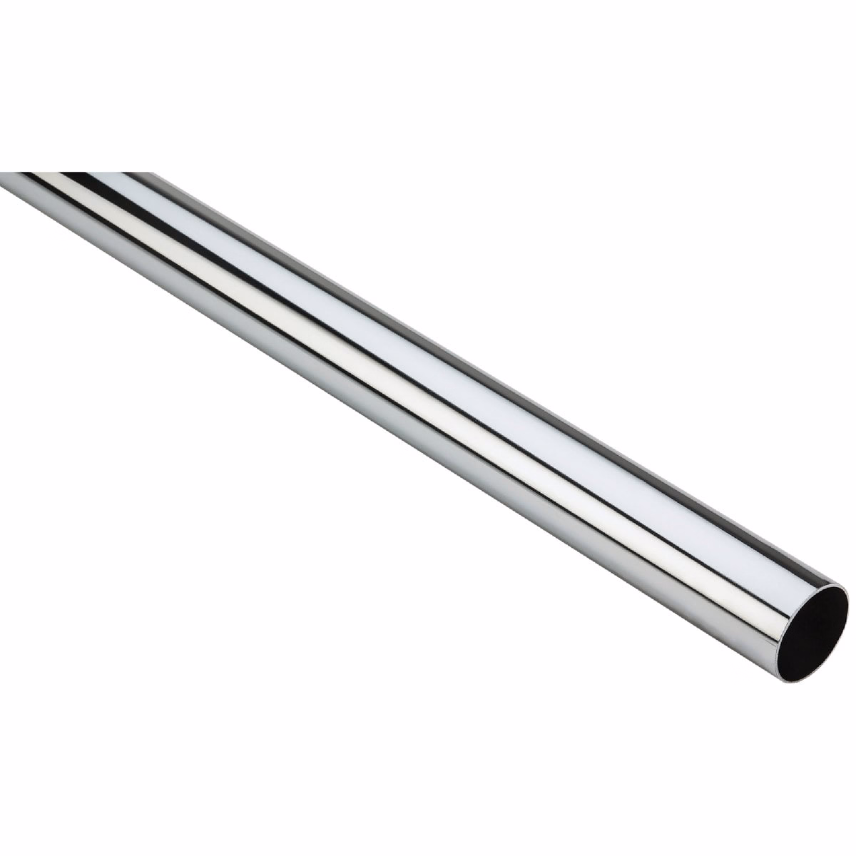 Stanley Home Designs 8 Ft. x 1-5/16 In. Cut-to-Length Closet Rod, Chrome