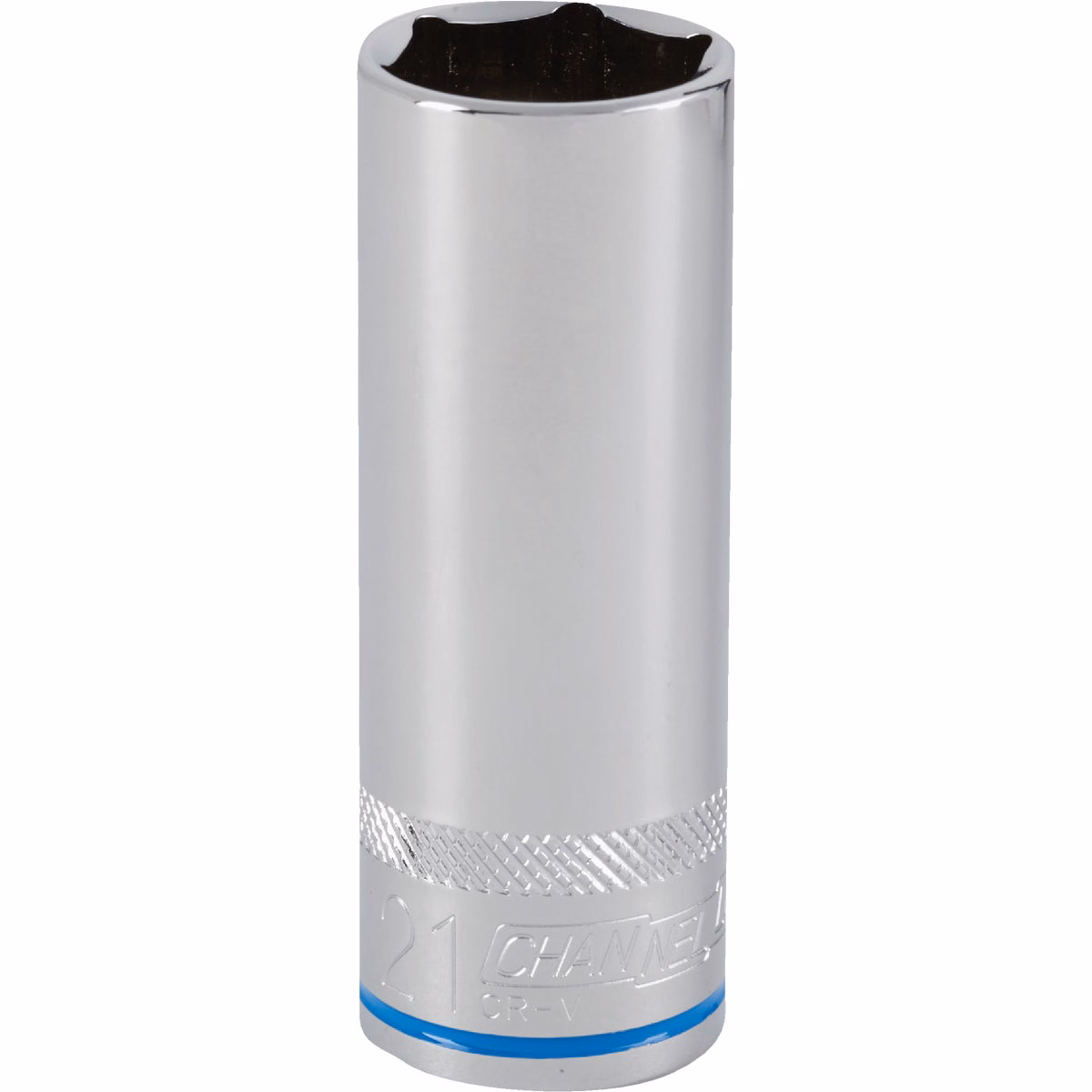 Channellock 1/2 In. Drive 21 mm 6-Point Deep Metric Socket