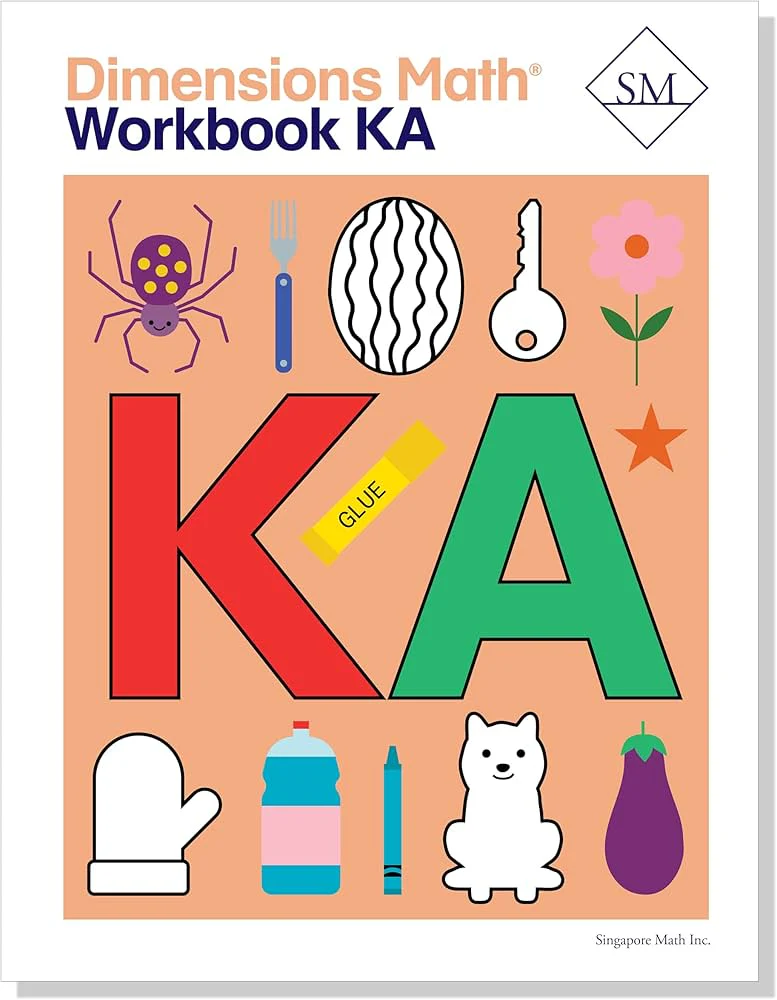 Singapore Math – Dimensions Math Workbook  KA