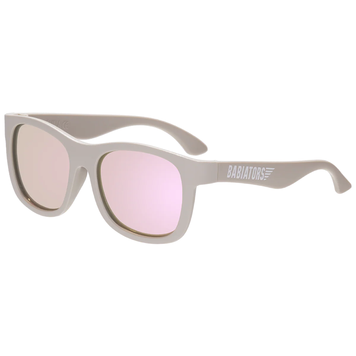 Babiators Kids Polarized Navigator Sunglasses Hipster w/ Mirrored Lens