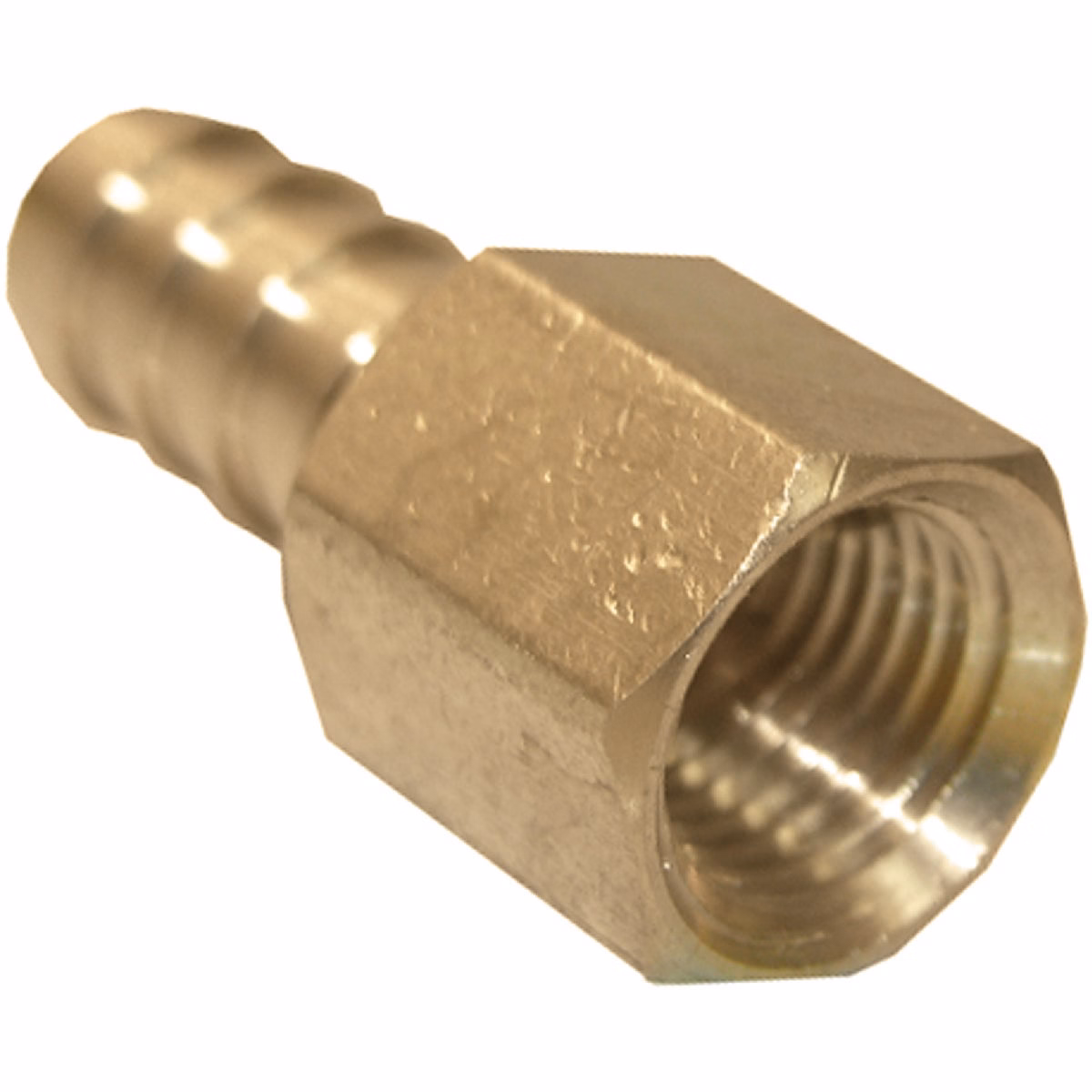 Lasco 1/4 In. FPT x 1/4 In. Brass Hose Barb Adapter