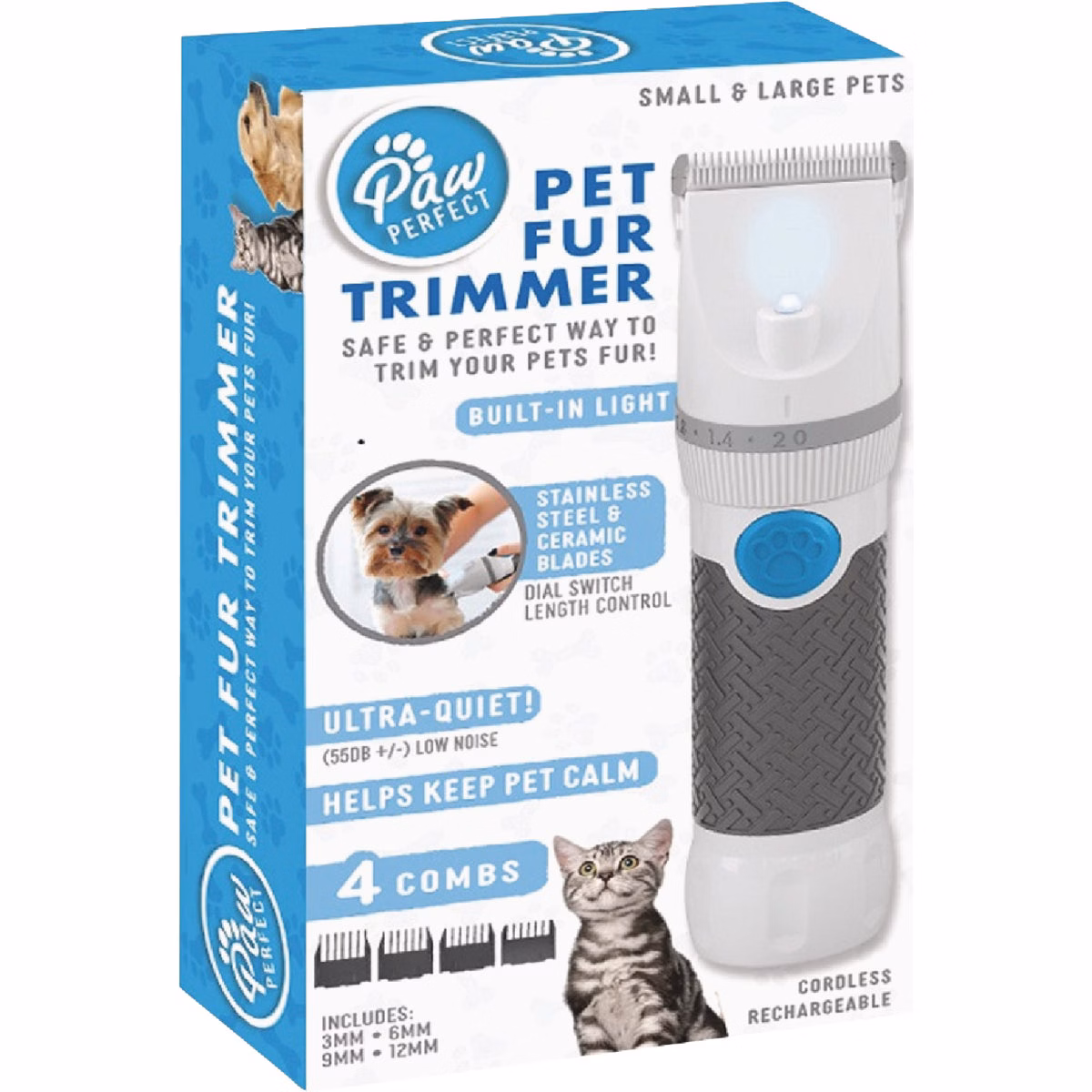 Bell+Howell Paw Perfect Pet Fur Trimmer