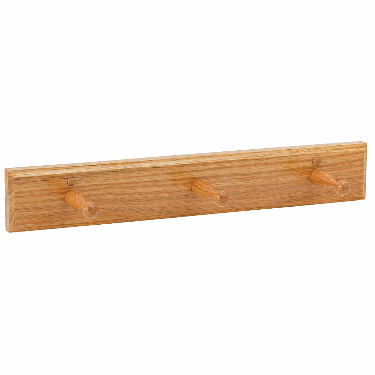 Home Impressions Sierra Triple Hook Solid Oak Robe Hook