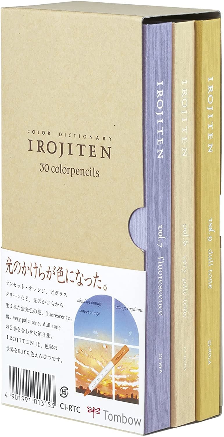 Tombow Irojiten Color Dictionary Colour Pencils – Volume 3