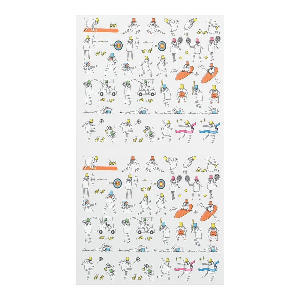Midori Schedule Stickers — Sports Ojisan