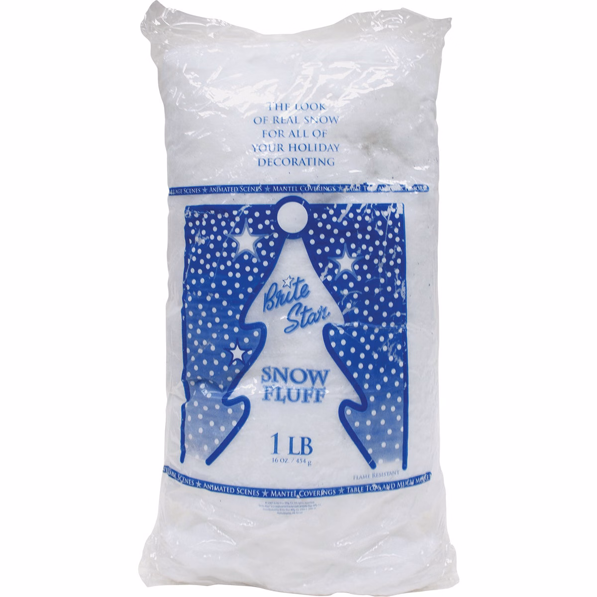 Brite Star 12 Oz. Polyester Artificial Snow-Fluff