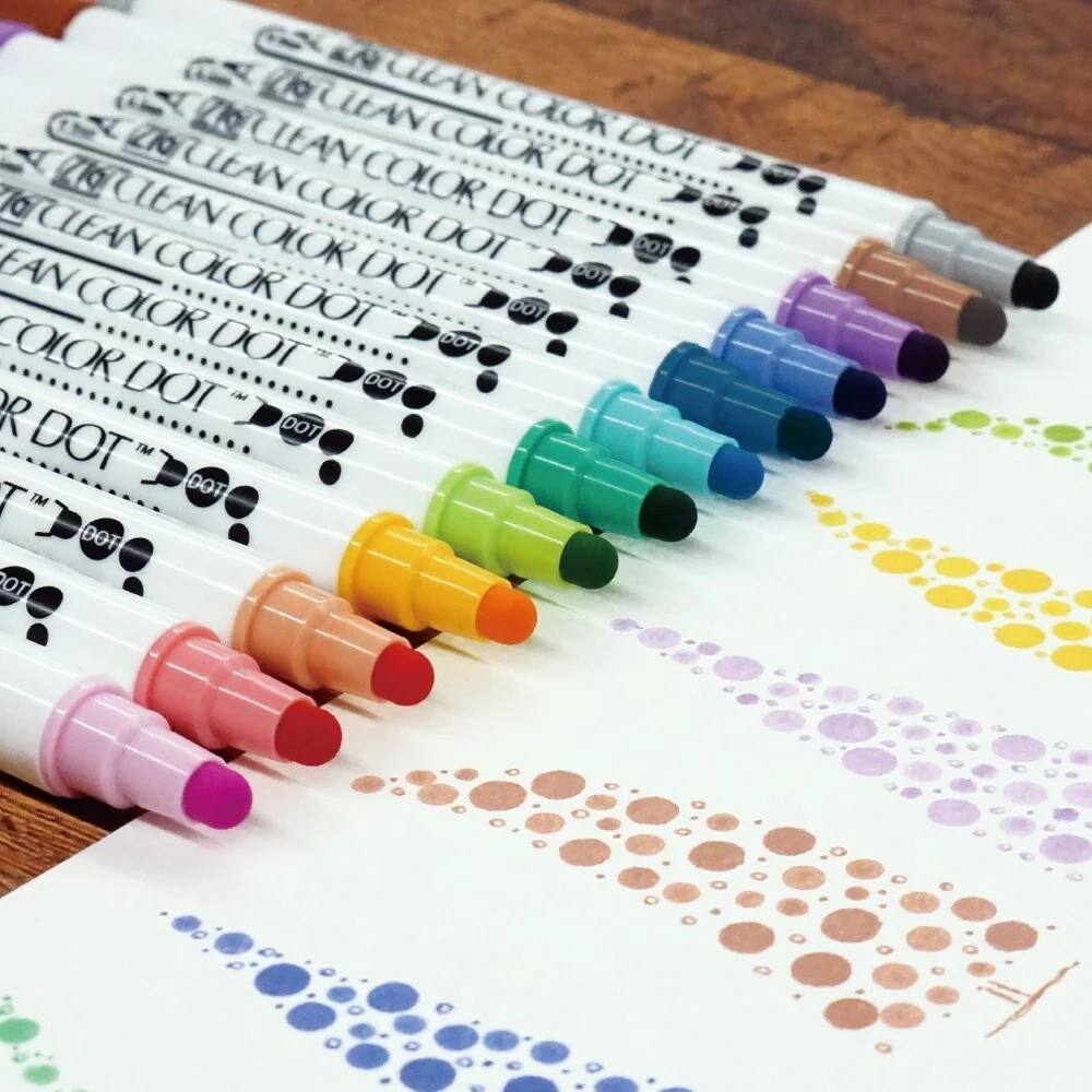 Kuretake ZIG Clean Color Dot Marker Pen