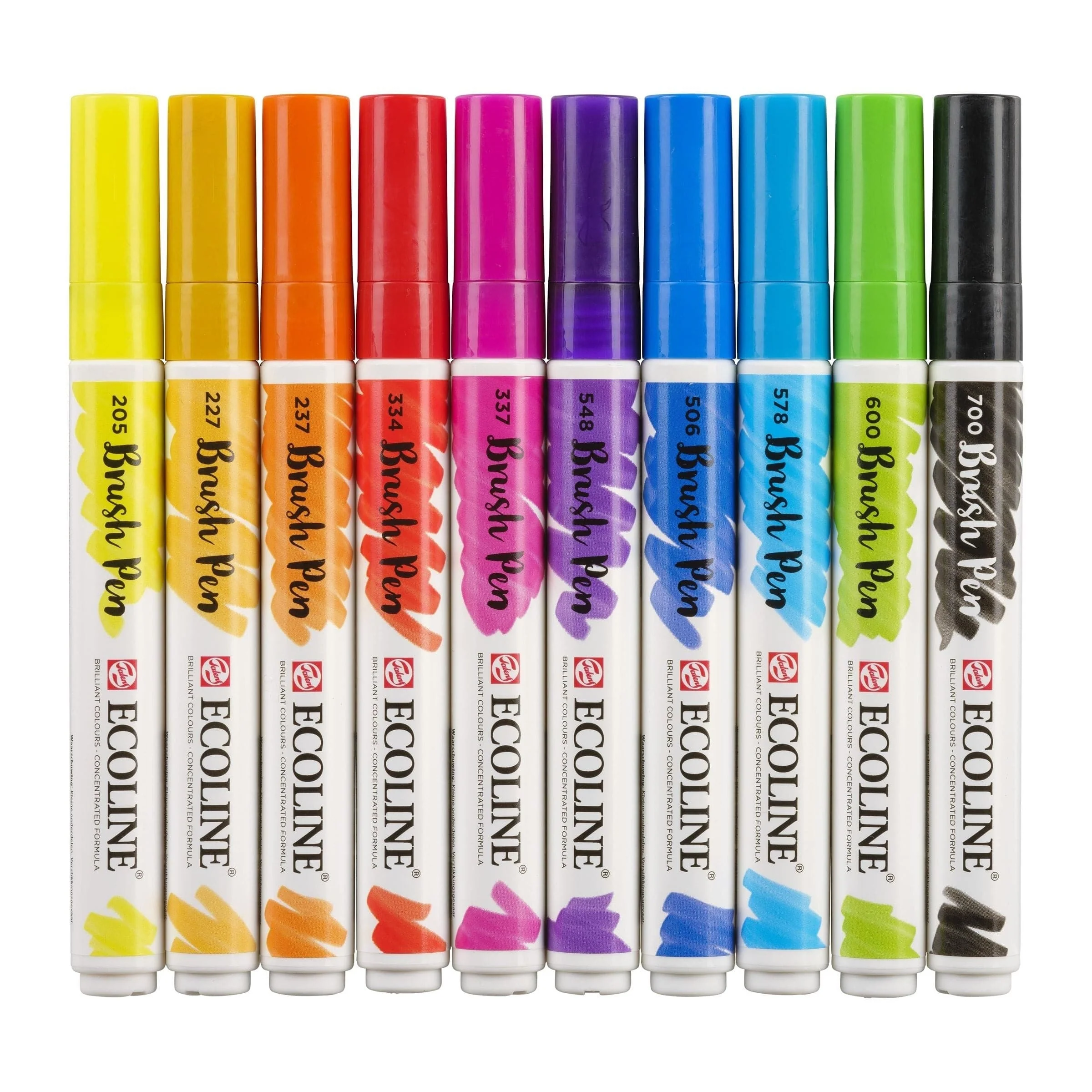 Talens Ecoline Brushpen, Set of 10