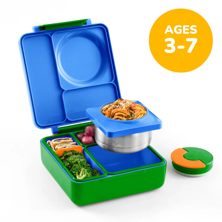 OmieBox Lunch Box – Monster Blue 3-7Y