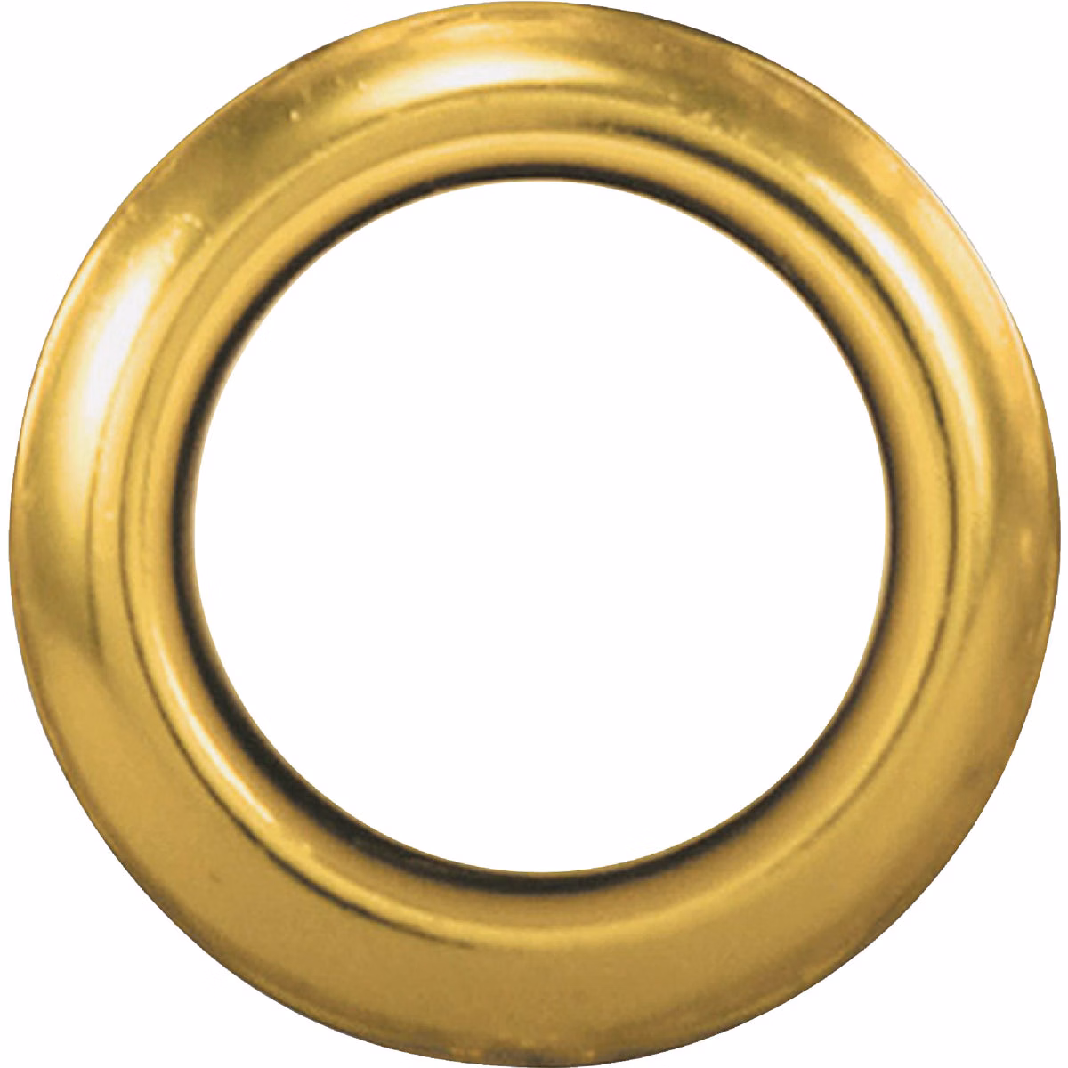 Heath Zenith Wired Gold Round LED Lighted Doorbell Push-Button