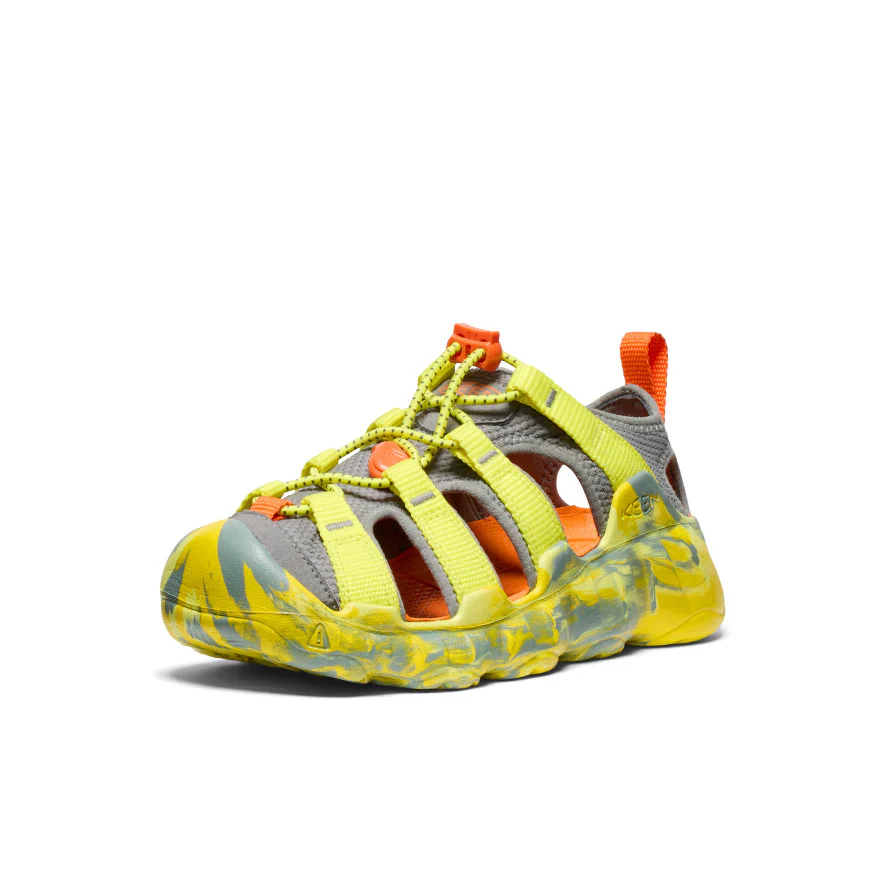 KEEN Kid’s Hyperport H2 Extra Cushy Sandal – Evening Primrose/Steel Grey