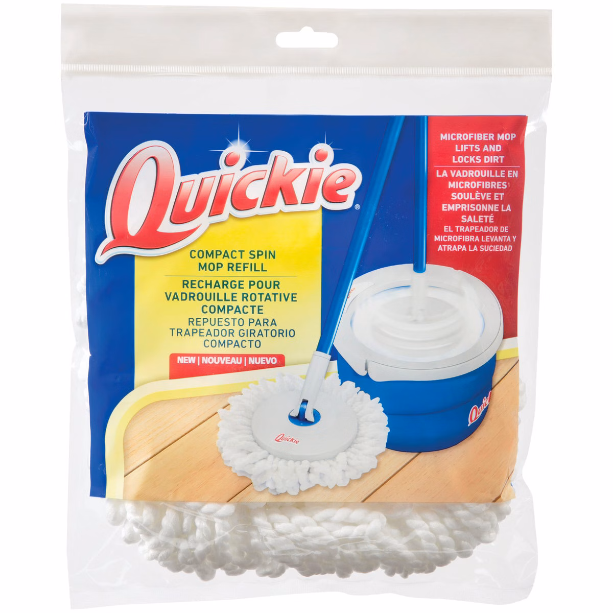Quickie Compact Spin Mop Refill