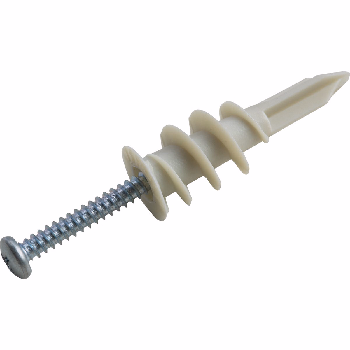 Hillman #8 Nylon Wallboard Self-Drilling Anchor with Screws (10-Count)