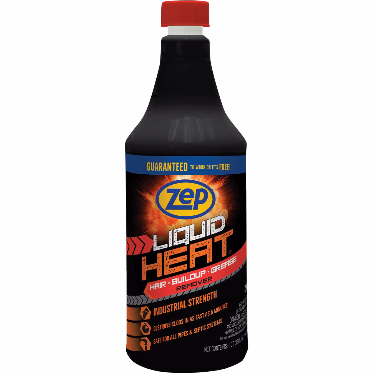Zep 34 Oz. Liquid Heat Drain Opener & Cleaner