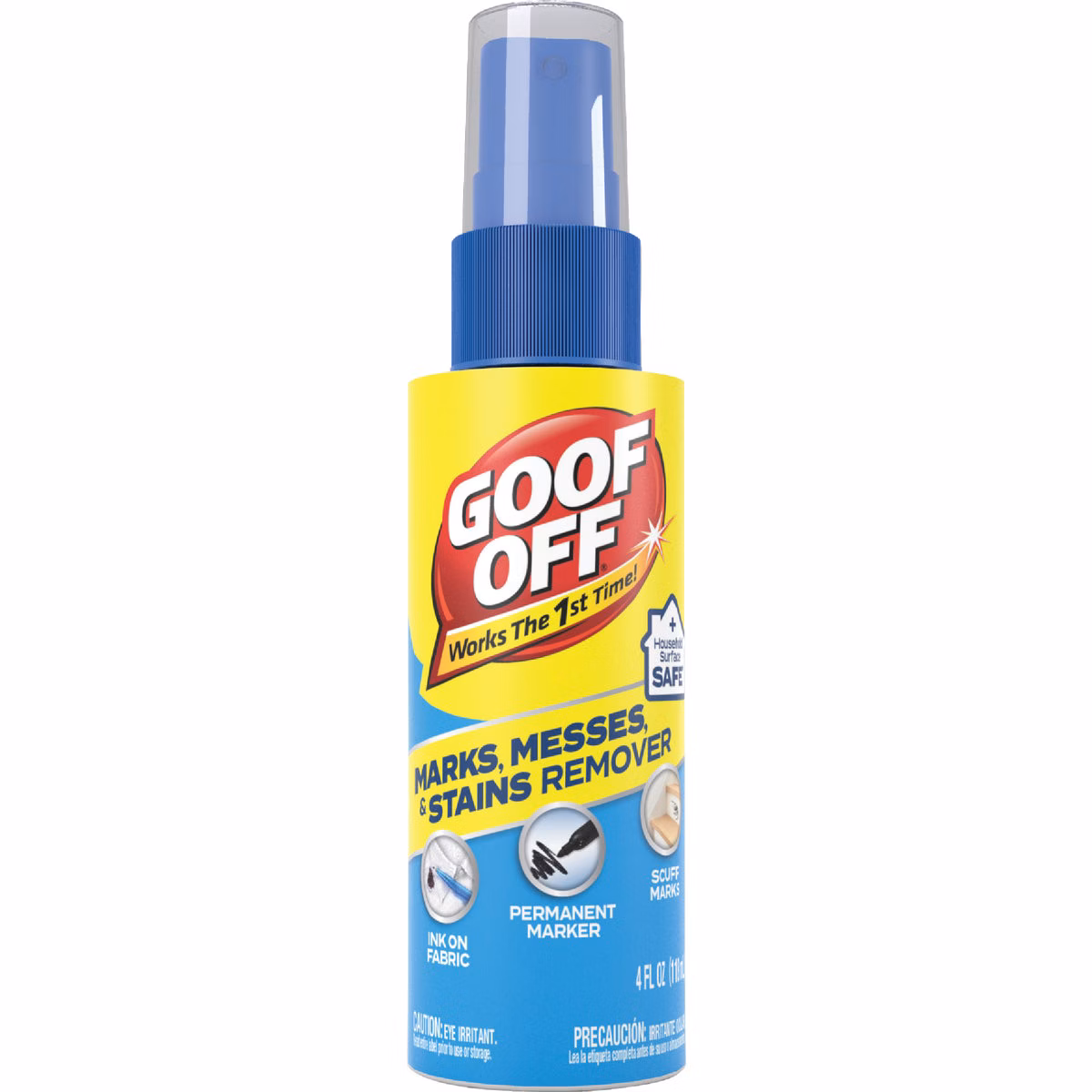 Goof Off 4 Oz. Household Heavy Duty Remover For Spots, Stains, Marks, & Messes