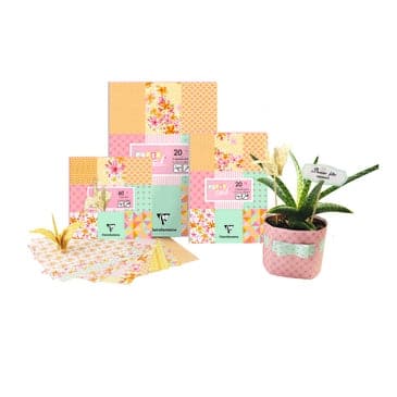 Clairefontaine Paper Touch- printed sheets- Shabby Design