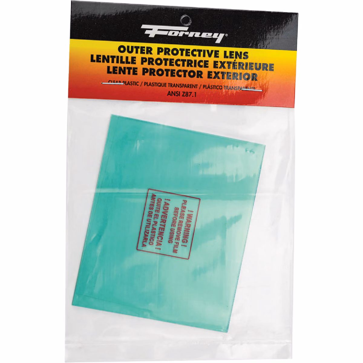 Forney Easy Weld and Forney Series Auto-Darkening Outer Protective Welding Lenses (2-Pack)