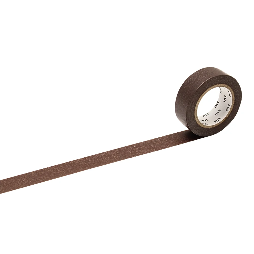 mt 1P Solid Washi Tape – Cocoa – 15mm