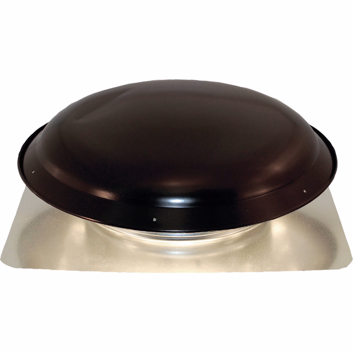 Ventamatic Cool Attic 15" Galvanized Steel Black Static Roof Mount Attic Vent