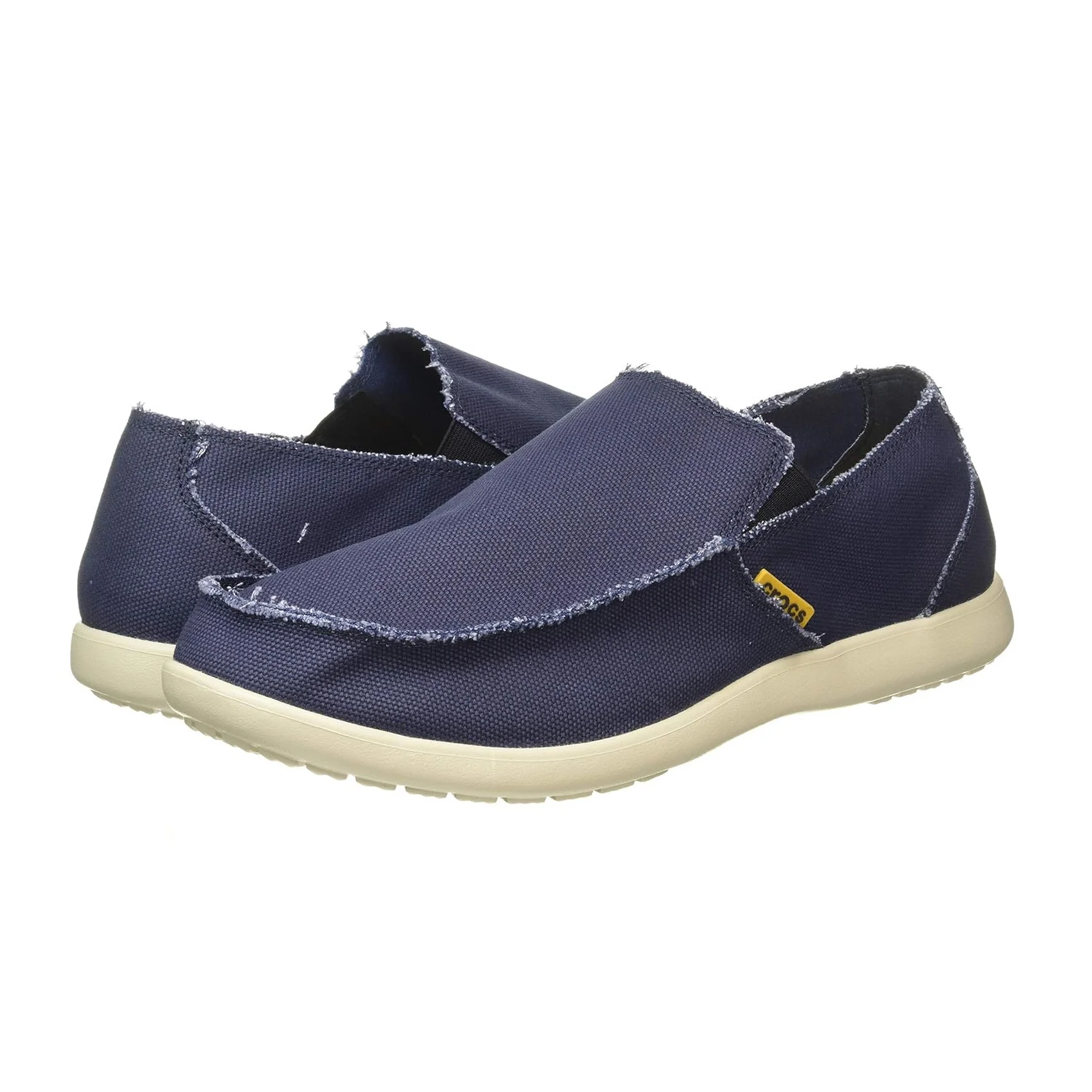 Crocs Men’s Santa Cruz Rubber Loafers and Mocassins – Navy