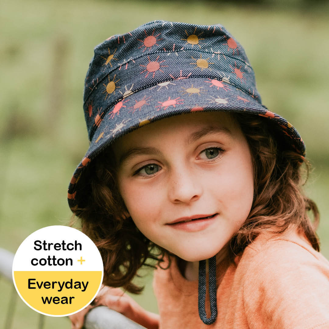 Bedhead Kids Classic Bucket Sun Hat – Sonny