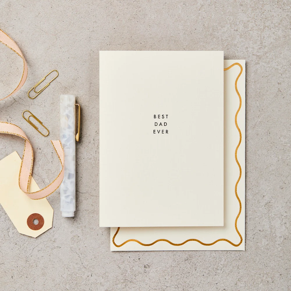 Katie Leamon Greeting Card [Best Dad Ever]