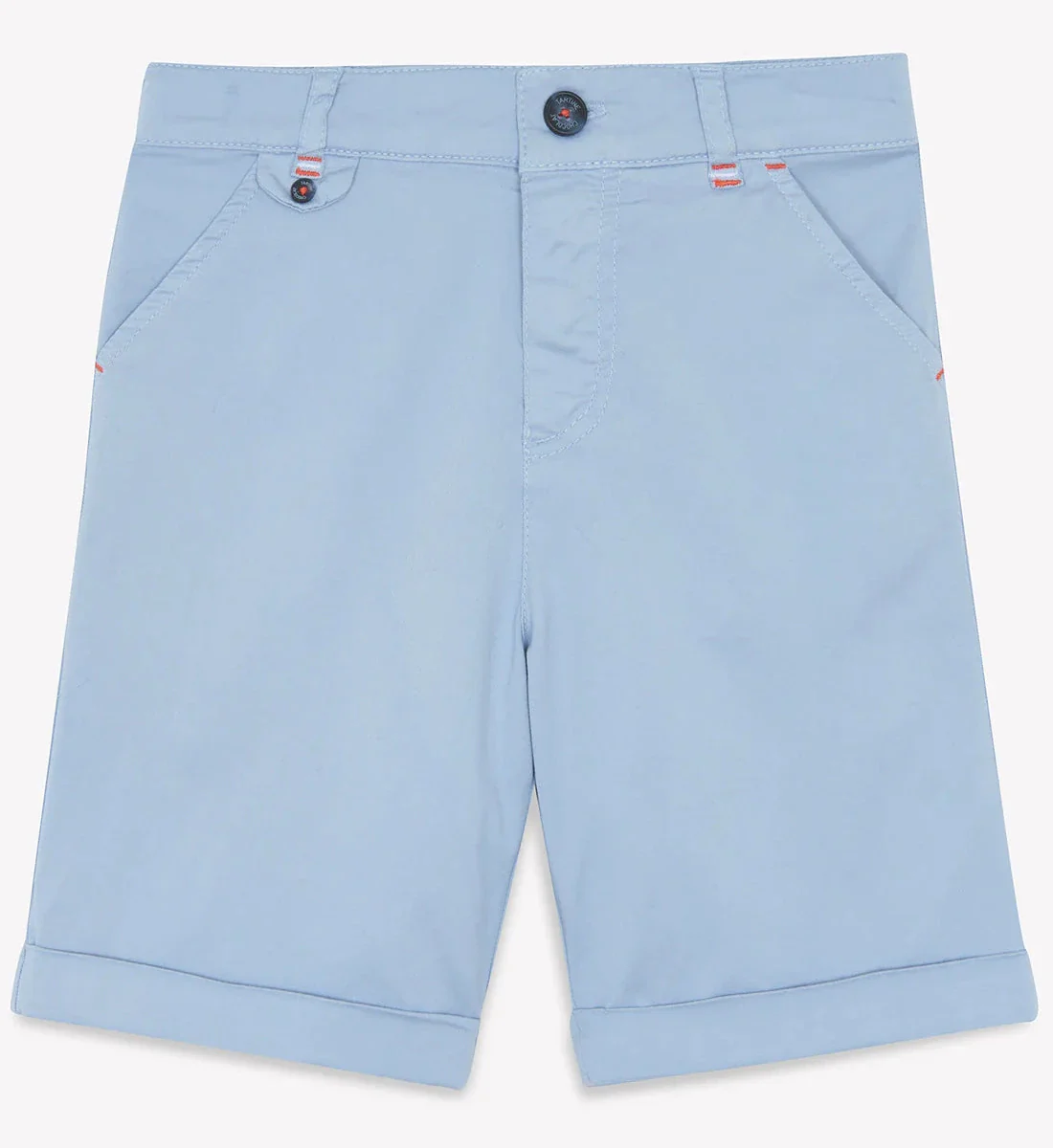 Tartine et Chocolat Kids Blue Greyé Twill Short