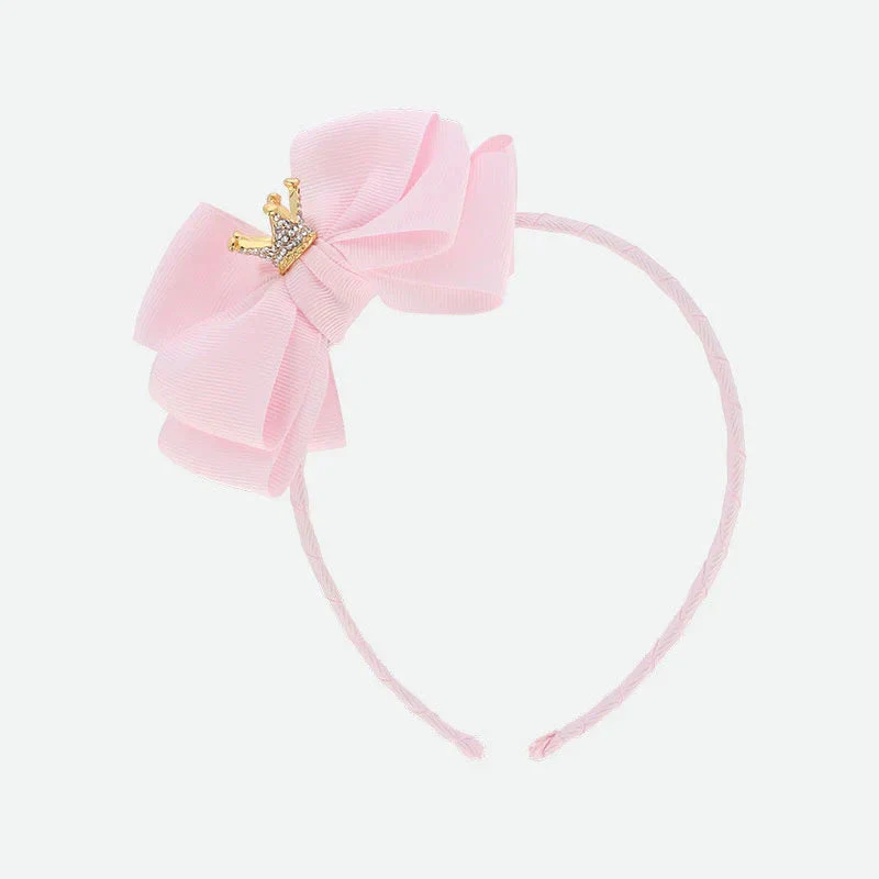 Angel’s Face Kids Girls Crown Headband – TEA ROSE