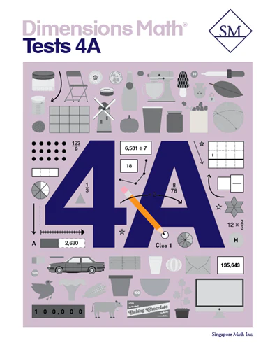 Singapore Math – Dimensions Math Tests 4A