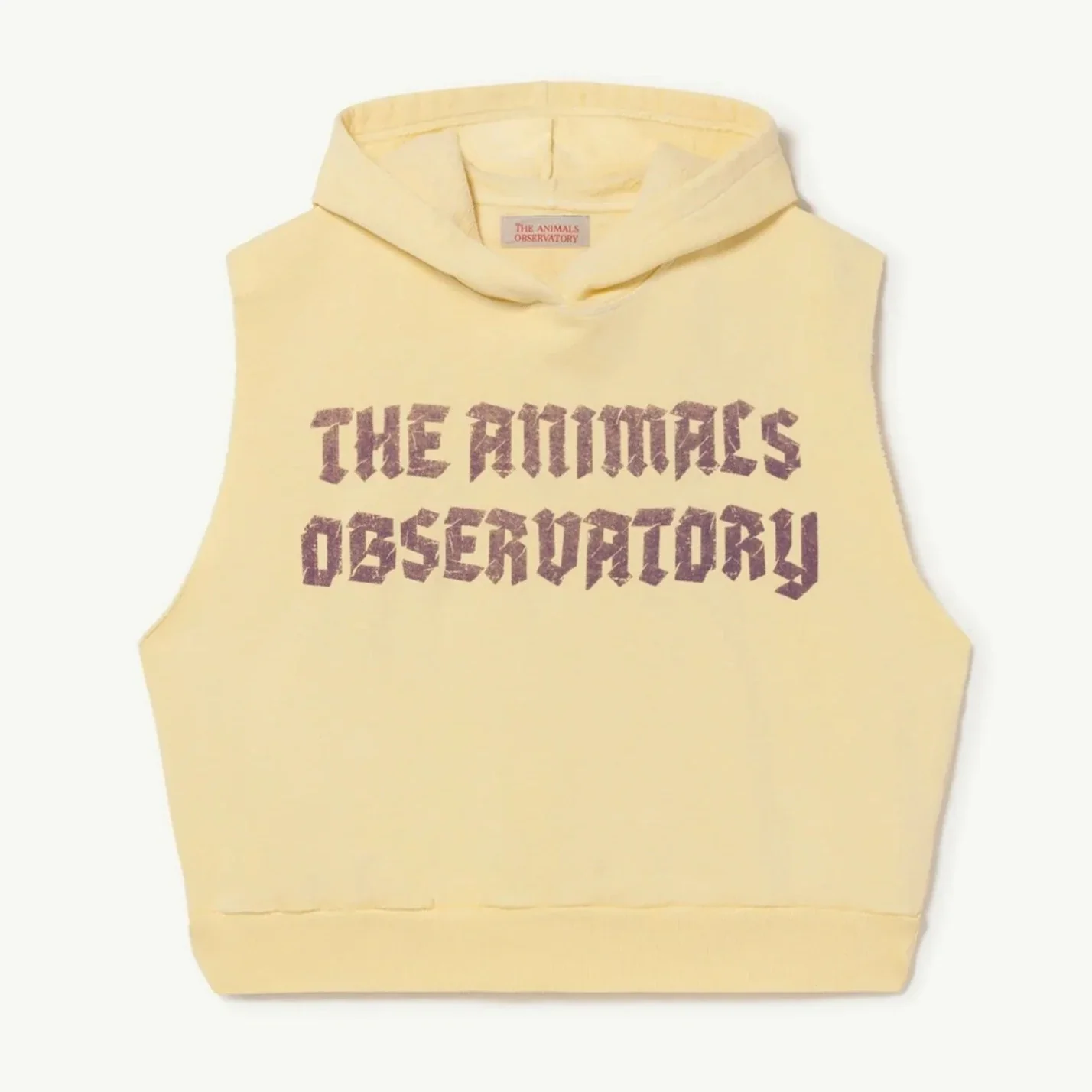 THE ANIMALS OBSERVATORY Yellow Whale Kids Sweatshirt – 4Y