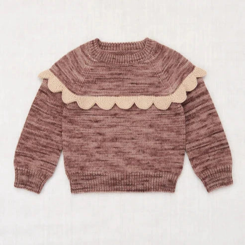 Misha & Puff Kids Scallop Yoke Sweater – 5Y