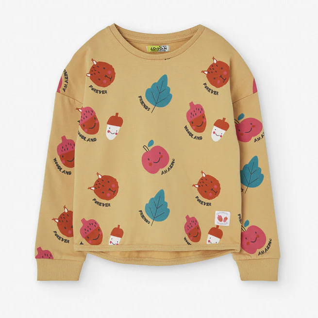 Losan Kids HAZELNUT Sweatshirt in Mustard
