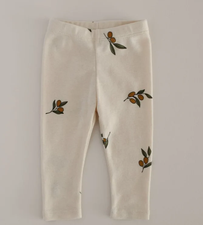 Organic Zoo Leggings in Olive Garden