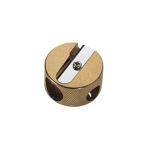 Möbius & Ruppert – Double Hole Round Brass Sharpener
