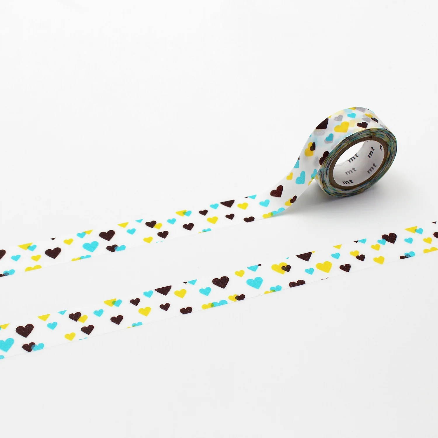 mt for kids Washi Tape – Motif Heart – 15mm