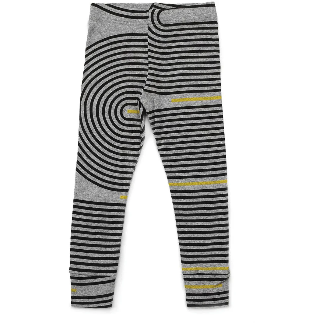 Nununu Kids Spiral Legging – Heather Grey