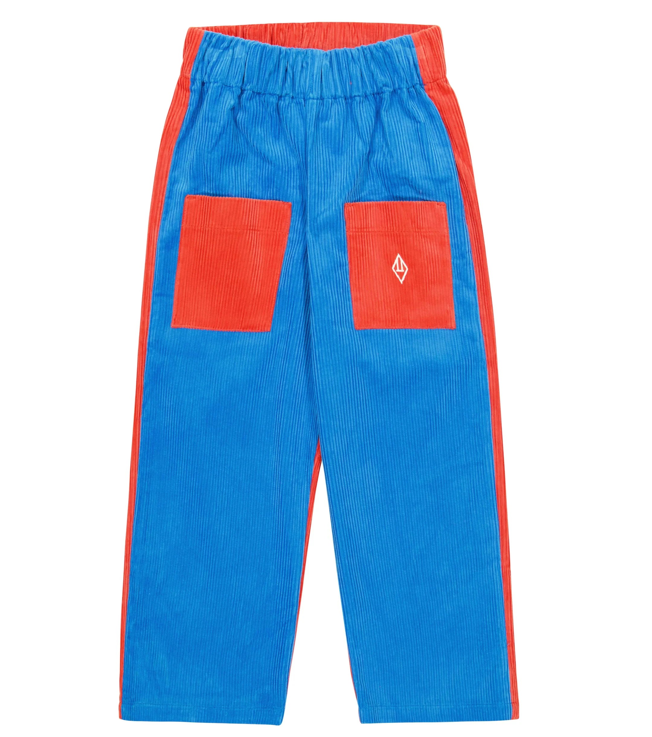 The Animals Observatory Baby Emu Colorblocked Corduroy Pants – 12M