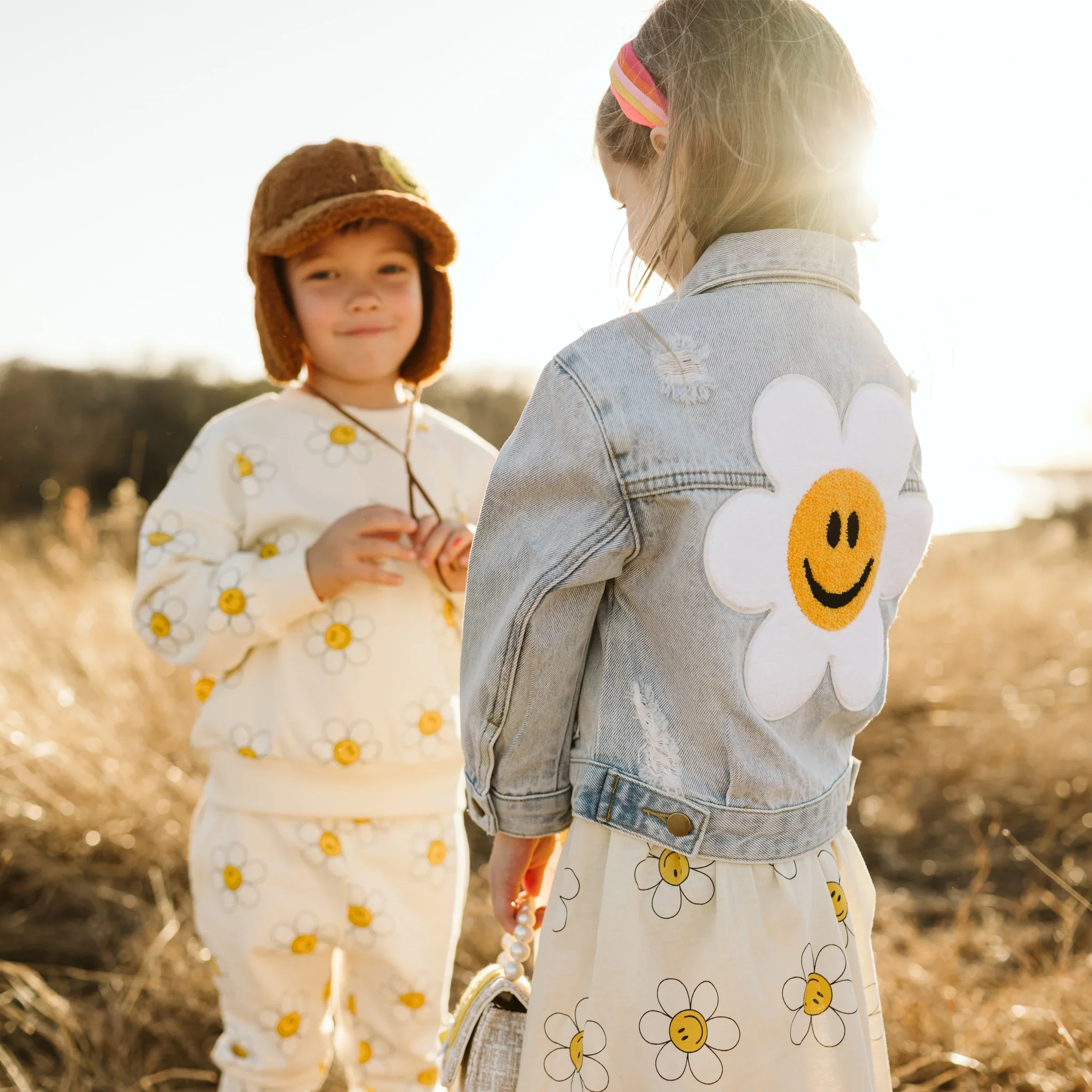 Petite Hailey Kids PATCHED DENIM JACKET – Daisy