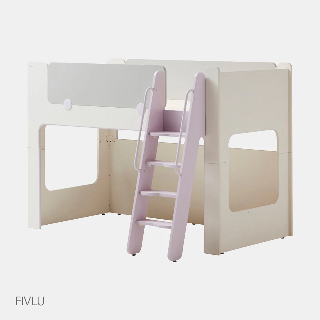 iloom Cabin Bed with Ladder (Length: 2120mm) multi-color available [Pick-up ONLY]