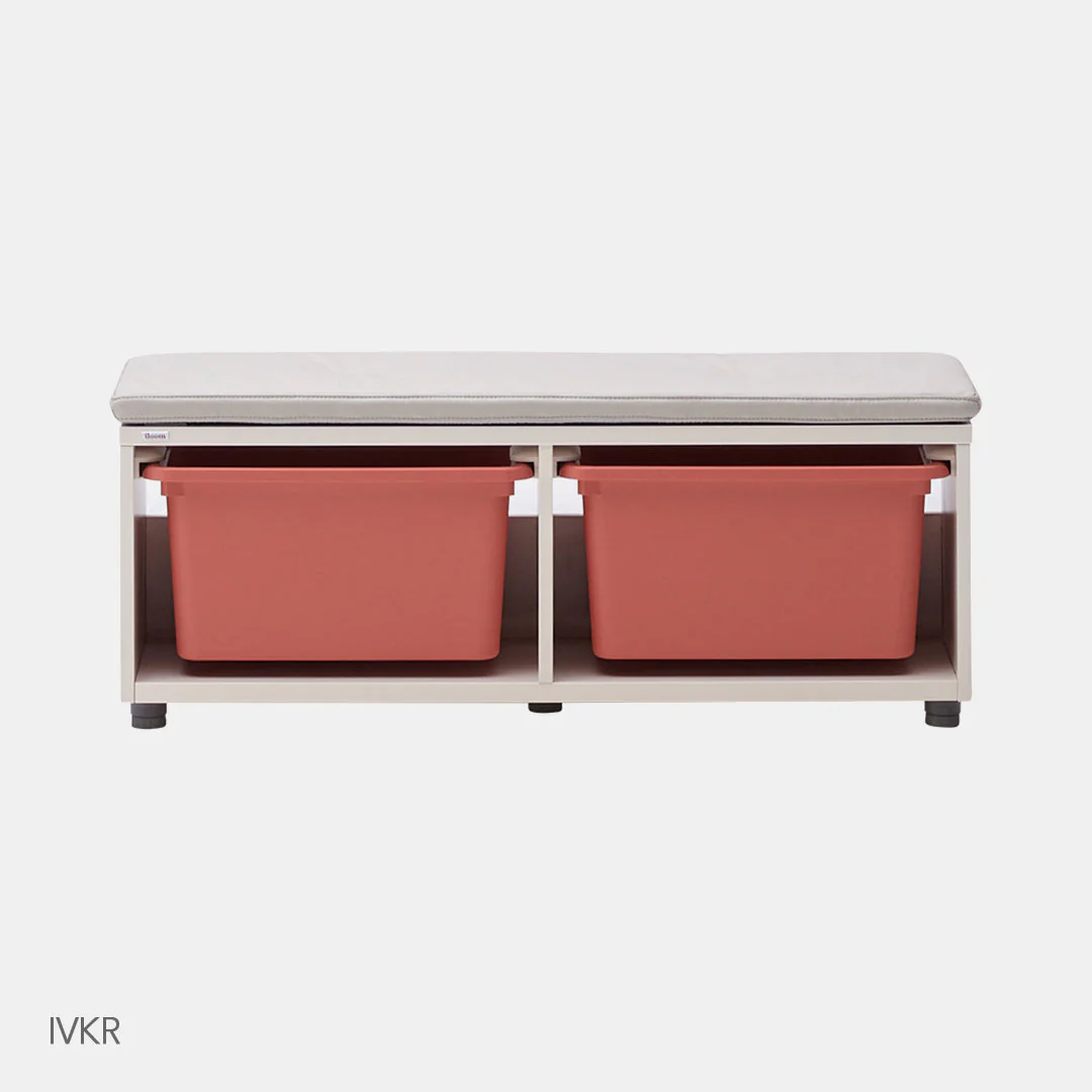 iloom 950W Bench (2 Storage Bins) multi-color available